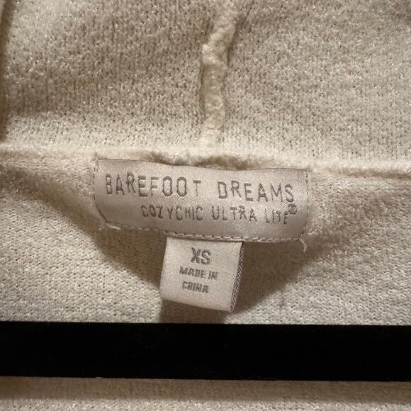 Barefoot Dreams CozyChic Ultra Lite - White Cardigan - Picture 2 of 8